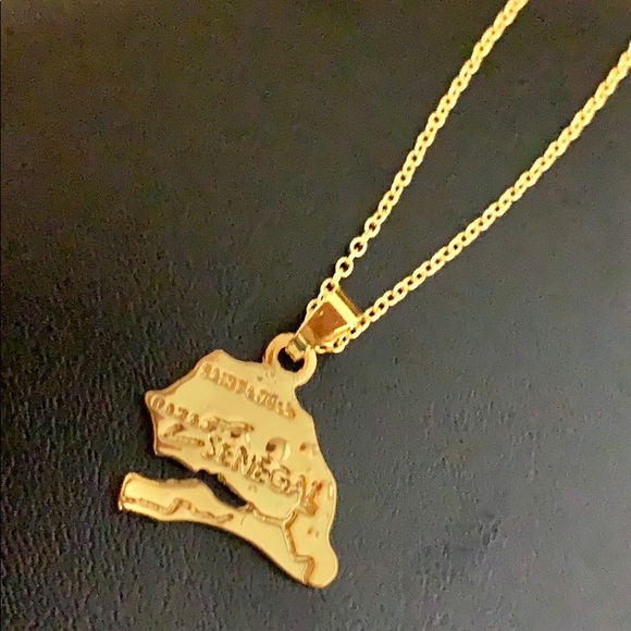 Senegal Jewelry - 24K Gold Plated Senegal Chain Senegal Jewelry - 24K Gold Plated Senegal Chain